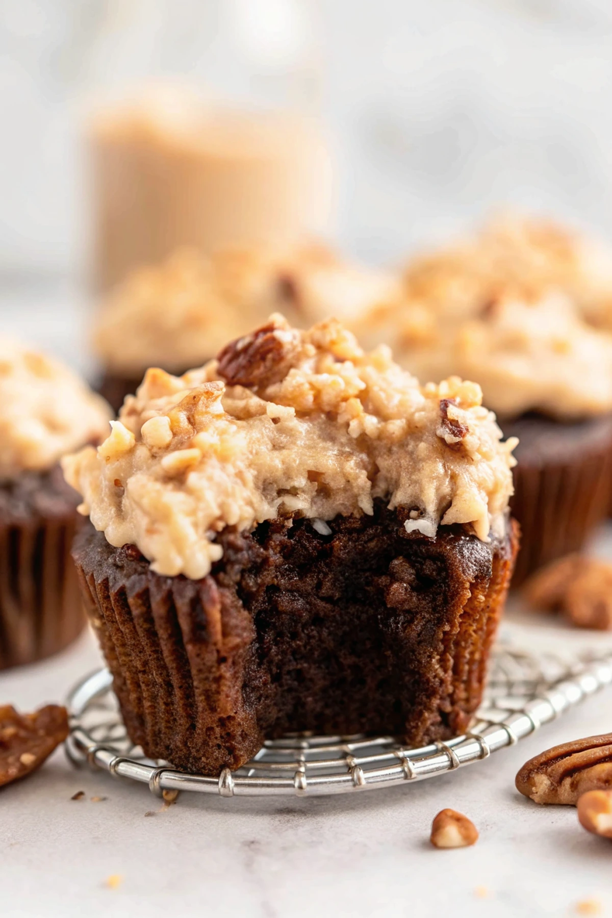 Secrets to Baking Perfect German Chocolate Cupcakes